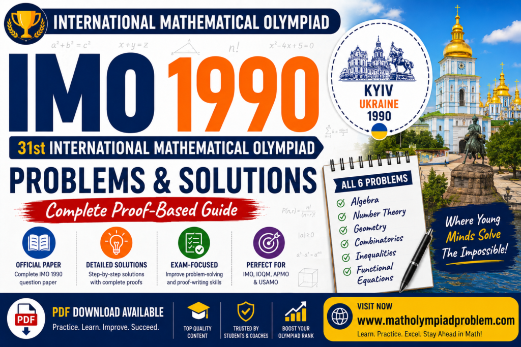 IMO 1990 Problems and Solutions imo 1990 image